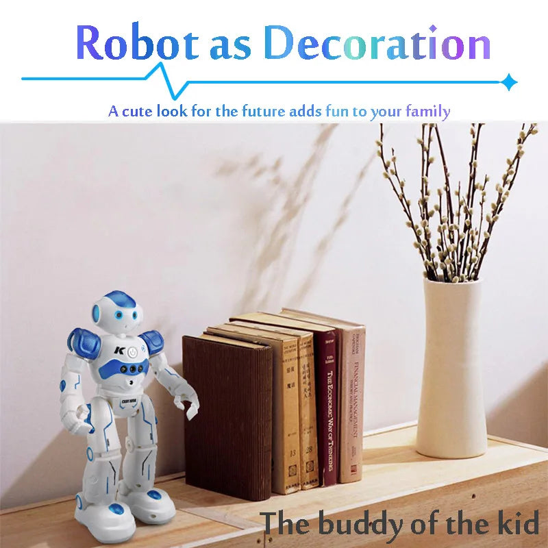 LEORY RC Robot Intelligent Programming Remote Control Robotica Toy Biped Humanoid Robot For Children Kids Birthday Gift Present