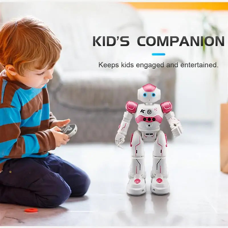 LEORY RC Robot Intelligent Programming Remote Control Robotica Toy Biped Humanoid Robot For Children Kids Birthday Gift Present