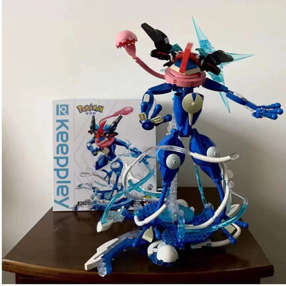 Original Pokemon Assembled Building Blocks Toys Anime Figures Ultra Charizard X Cartoon Model Ornaments Toy Kids Birthday Gifts