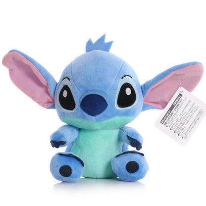 4/8inch Disney Cartoon Blue Pink Stitch Plush Dolls Anime Toys Lilo and Stitch Stich Plush Stuffed Toys Christmas Gifts for Kids