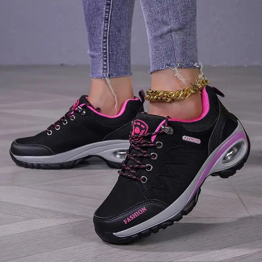 Women's Summer Footwear Thick Soled Sports Lace Outdoor Travel Anti Slip Fashion Luxury Hiking Original Women's Shoes Deals